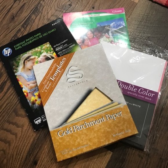 Bundle of Specialty Papers - HP, Southworth and Fujifilm - Picture 1 of 5